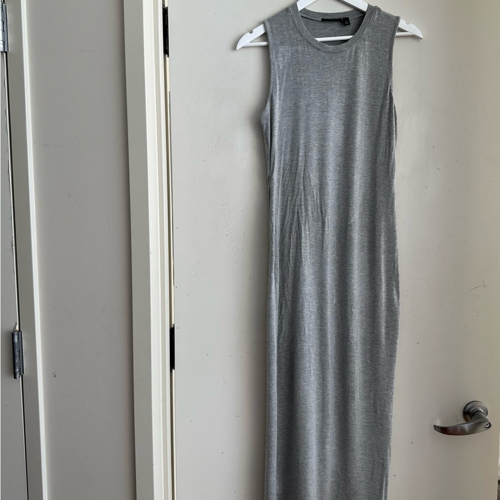 RDI Grey T-Shirt Maxi Dress